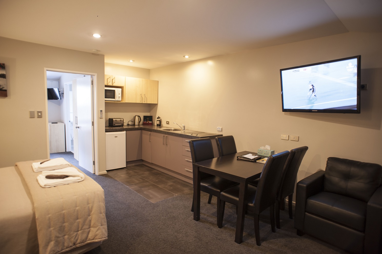 Christchurch Luxury Apartment Qualmark 5 Star 1 Bedroom Apartment