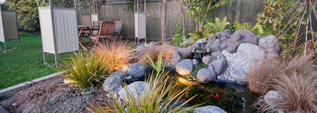 Arthur's Court Water Feature and Gazebo